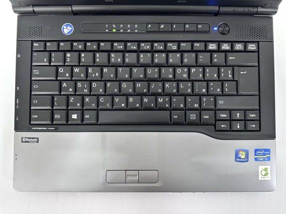 Ноутбук Fujitsu LifeBook S752 / 14" (1366x768) TN / Intel Core i3-3110M (2 (4) ядра по 2.4 GHz) / 8 GB DDR3 / 120 GB SSD / Intel HD Graphics 4000 + гравировка клавиатуры б/у | Зображення 6