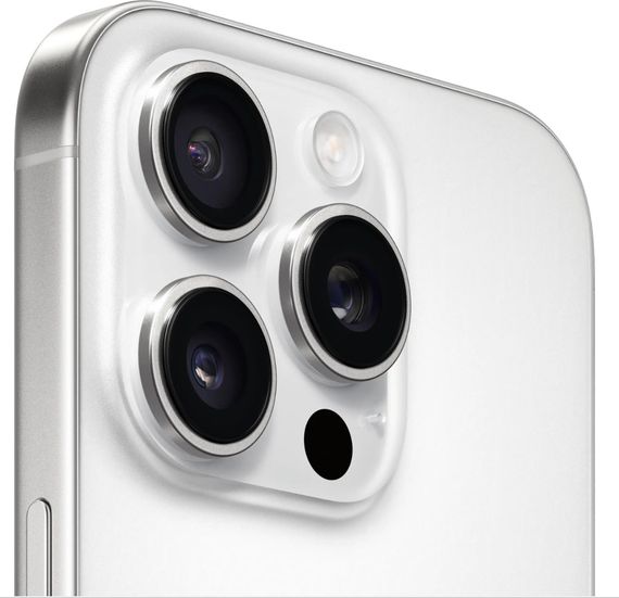 Смартфон Apple iPhone 16 Pro 128GB White Titanium (MYNE3) | Зображення 2