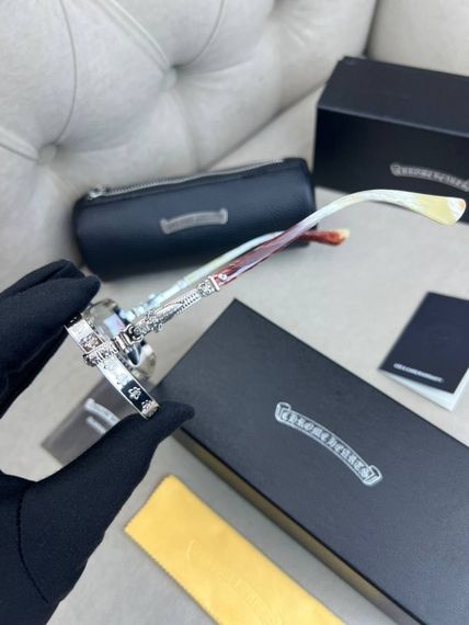 Іміджеві окуляри Chrome Hearts CE BK g245 | Зображення 4