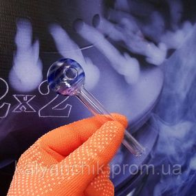 Трубка стеклянная Tigris Oil Blue