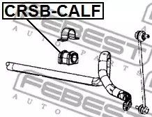 Втулка стабілізатора переднього Caliber 07-12, FEBEST (CRSBCALF) | Зображення 3