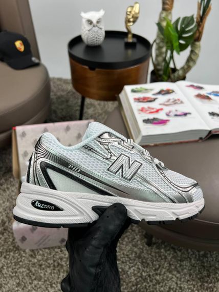 Кросівки New 740 White Silver , В'єтнам 40 25.5 | Зображення 4