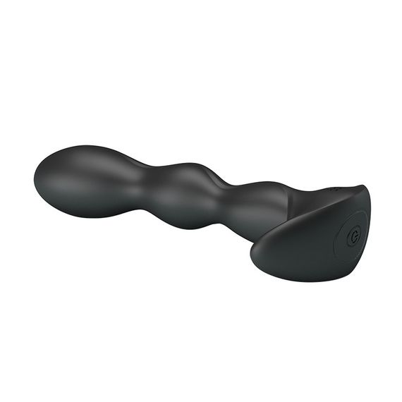 Анальна пробка з вібрацією Pretty Love Special Anal Massager, чорна Sex Aura | Зображення 8