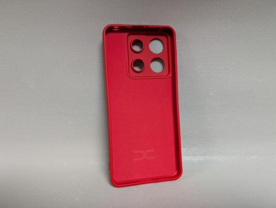 Чохол для Xiaomi Redmi Note 13 Pro 5G / Сяомі Редмі Ноут 13 Про 5G, силіконовий, матовий, червоний | Зображення 1