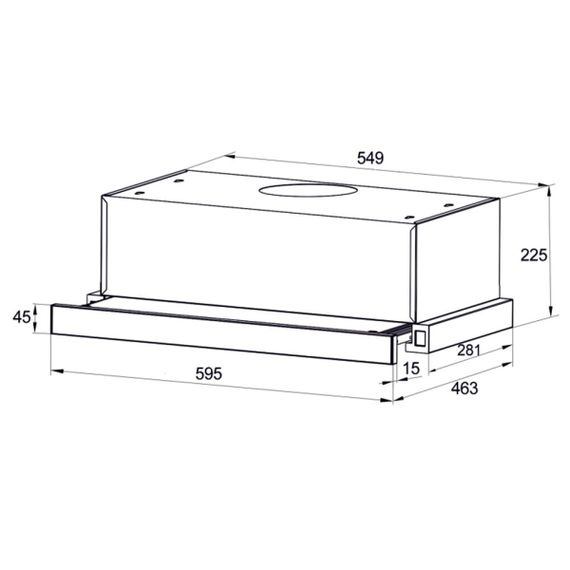 Витяжка Grunhelm GVT 115 W | Зображення 6