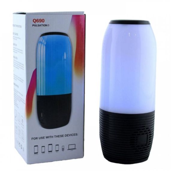 Портативная колонка XPRO Q690 10Вт USB, AUX, FM, Bluetooth черная (Q 690) | Зображення 2