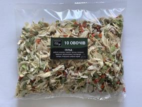 Приправа суміш натуральна 10 овочів, 100 г, суміш спецій і приправ, ТМ Приправи світу