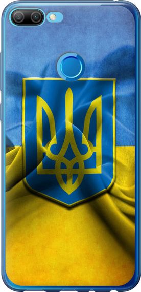 Чехол на Huawei Honor 9i Флаг и герб Украины 1 "375u-1853-17620"