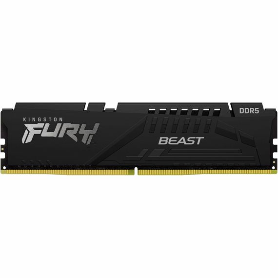 Модуль пам'яті для комп'ютера DDR5 32GB (2x16GB) 5600 MHz Beast Black Kingston Fury (ex.HyperX) (KF556C40BBK2-32) | Зображення 2