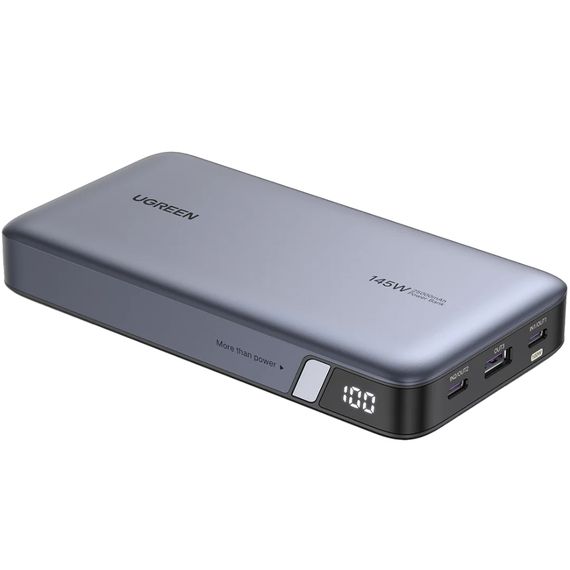 УМБ Ugreen 25000mAh 145W 2xUSB C+USB A, PD3.0+QC3.0, наскрізне живлення 65Вт (PB205) | Зображення 4