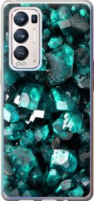 Чехол на Oppo Reno5 Pro Plus Кристаллы 2 "3674u-2243-17620"