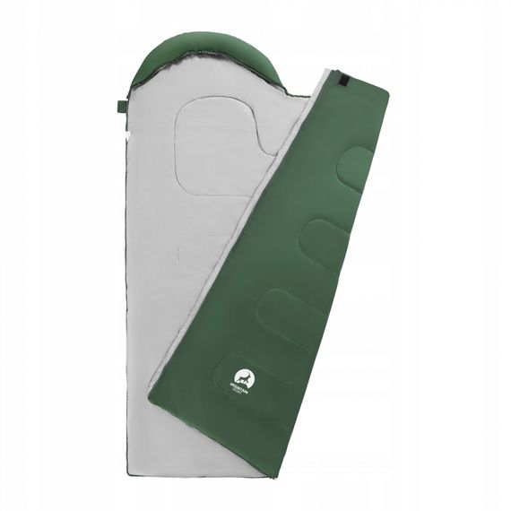 Спальний мішок (спальник) ковдра Mountain Goat Standard 2 в 1 MG0015 8 ...+20°C R Olive/Grey (P-5905973400961)