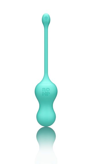 Віброяйце для точки G з пультом керування Romp Cello Light Teal, водонепроникне | Зображення 3
