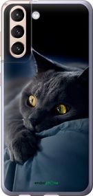 Чохол на Samsung Galaxy S21 Димчастий кіт "825u-2114-2448"