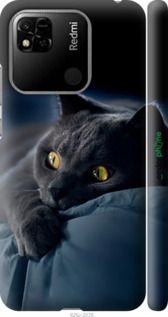 Чохол на Xiaomi Redmi 10A Димчастий кіт "825m-2578-2448"