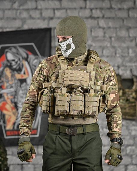 Тактична плитоноска ASDAG мультикам ВТ6580