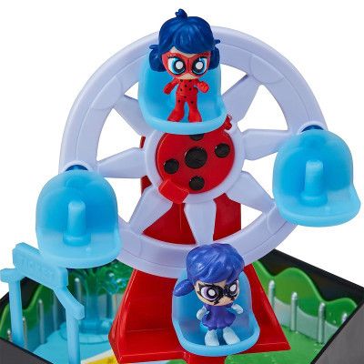 Игровой набор Miraculous Леди Баг и Супер-кот Chibi Парк развлечений 2 фигурки с аксессуарами (50553) | Зображення 6