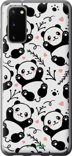 Чохол на Samsung Galaxy S20 Панди "4318u-1824-2448"