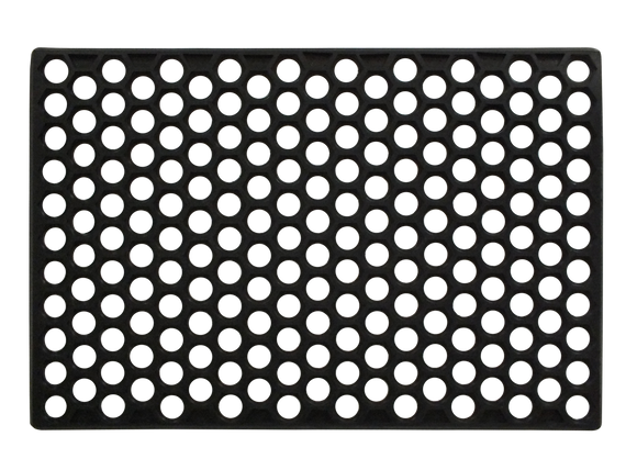 Коврик придверный резиновый "Сота" 40x60 см (RMC01-4060)