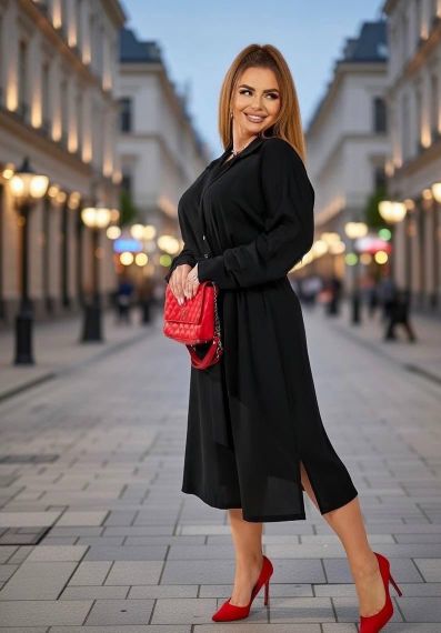 Сукня жіноча Леді досконалість Sofia Н-289 Чорний, 50 | Зображення 4