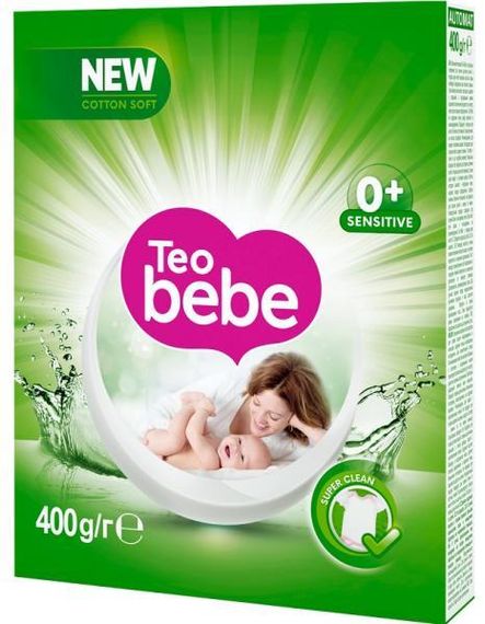 Пральний Порошок Teo Bebe Sensitive Green 400 Г (3800024022845)