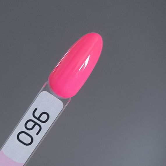 Гель-лак Toki-Toki № 096 неоновий яскраво-рожевий 5мл