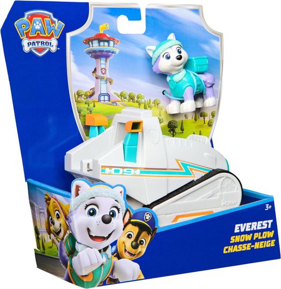 Щенячий патруль Рятувальний снігоход та фігурка Еверест Paw Patrol Everest's Snow Plough Vehicle with Collectible Figure | Зображення 2