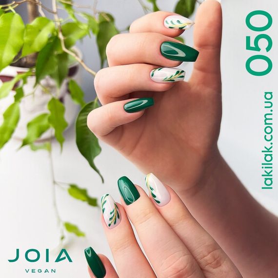 Гель-лак JOIA vegan 050 тропічно-зелений, 6 мл