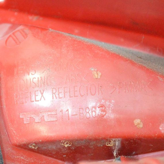 Ліхтар задній правий LED Peugeot 207 2009-2015 рестайлінг Фара стоп задня права Пежо 207 11B863 | Зображення 4