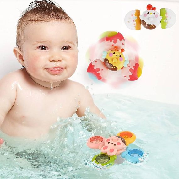 Игрушки-вертушки Vanmor Suction Cup Spinner для малышей | Зображення 3
