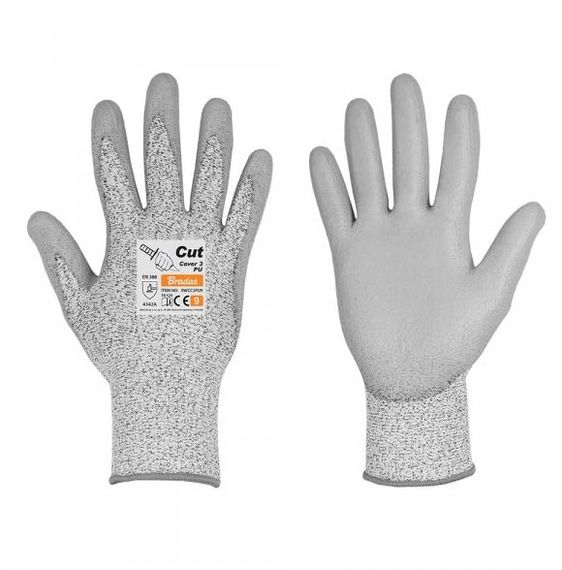 Рукавички робочі Bradas CUT COVER 3 із захистом від порізів розмір 9 RWCC3PU9
