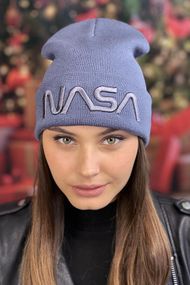Шапка «НАСА» (5157) маренго