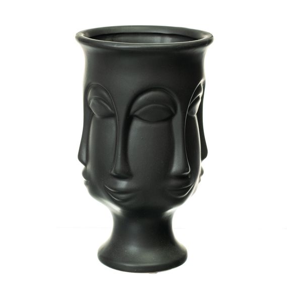 Декоративна ваза Black Face 21х14 см