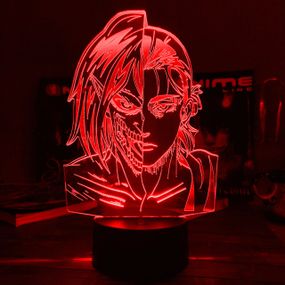 Акриловый светильник-ночник Эрен Егер красный tty-n001733