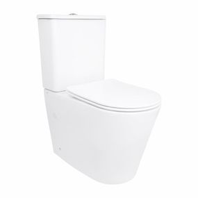 Унітаз підлоговий Qtap Arvin Ultra Quiet 630×350×795 мм із сидінням Soft-close, White QTARV27W49259
