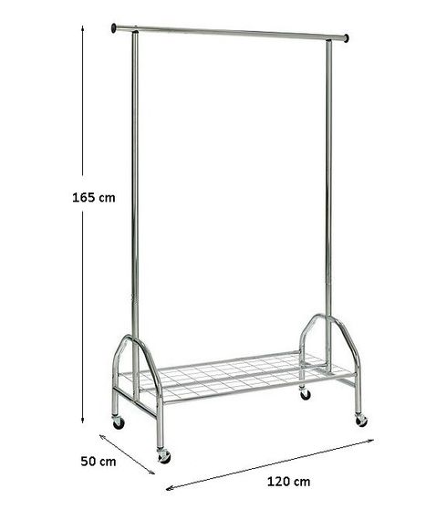 Стойка для одежды напольная на колесиках Onder Mebli (CH-4746) | Зображення 1