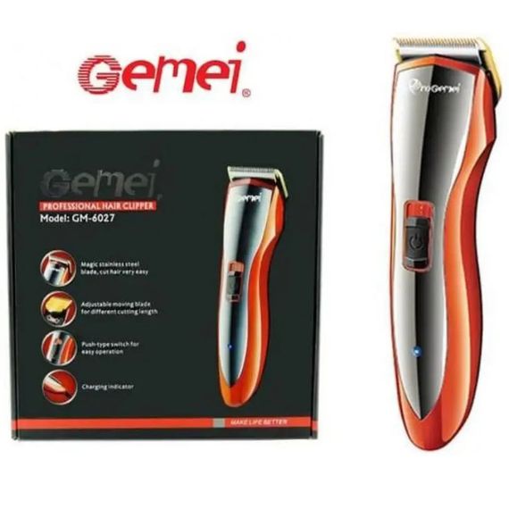 Машинка для стрижки волос Pro Gemei GM-6027