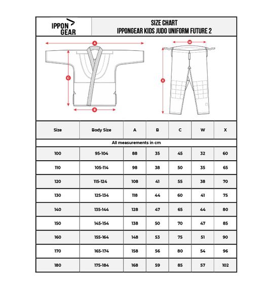 Біле дитяче кімоно для дзюдо IPPON GEAR FUTURE 2, 120 см | Зображення 5