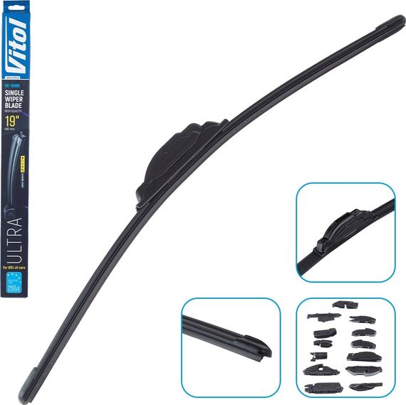 117480 Безкаркасна щітка склоочисника WINSO PRO SHADOW 19/480