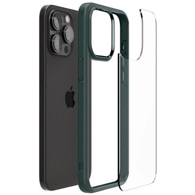 Чехол для мобильного телефона Spigen Apple iPhone 15 Pro Max Ultra Hybrid Abyss Green (ACS06574) | Зображення 5