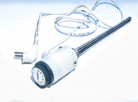 Тэн для радиатора 700W с резьбой 1"и терморегулятором  (Украина)