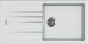 Кухонна мийка Fabiano Classic 100x50 Alpine White 8221.301.0202