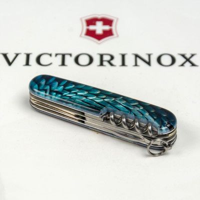Нож Victorinox Climber Zodiac Лазурний дракон (1.3703.3_Z3290p) | Зображення 1