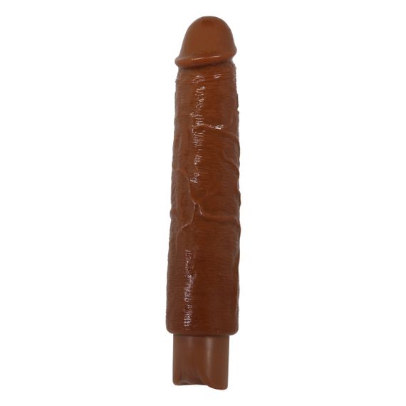 Реалістичний вібратор, що перезаряджається Pretty Love - Soren Realistic Vibrating Dildo Brown, BW-500083-1 Sex Aura | Зображення 1