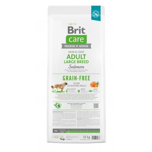 Сухий корм Brit Care Dog Grain-free Adult Large Breed для собак великих порід, беззерновий з лососем, 12 кг | Зображення 4