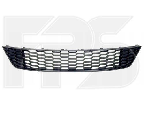 Решетка бампера средняя (без отв. под п/троник) Skoda Octavia A7 '17- (FPS)