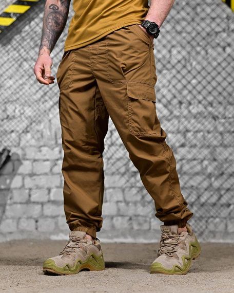 Літні тактичні штани джогери карго койот ДЛ7167 | Зображення 1