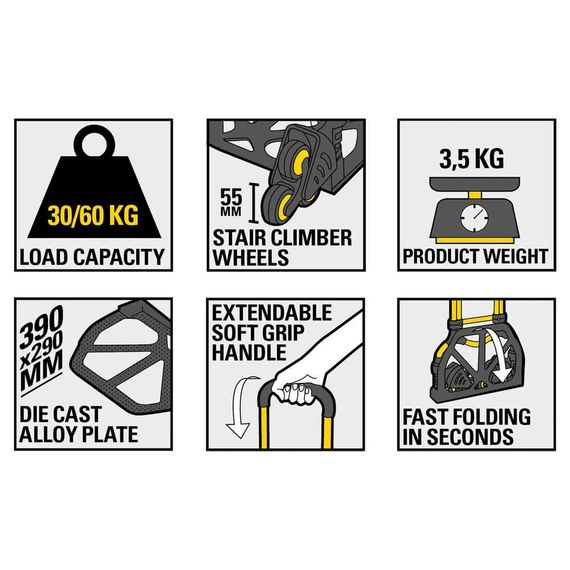 Візок складний вантажний STANLEY SXWT-FT584 | Зображення 2