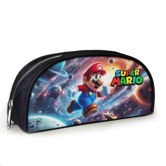 Пенал школьный с принтом Супер Марио 23х10х8 см с принтом для мальчика (3818)
