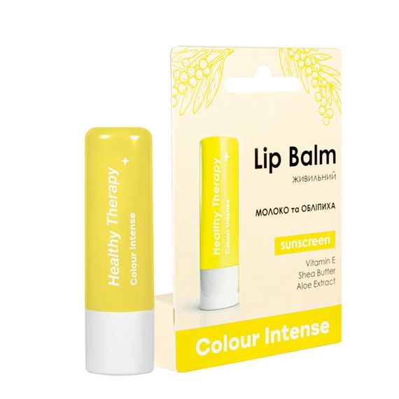 Поживний бальзам для губ Colour Intense Молоко і обліпиха, 5 г